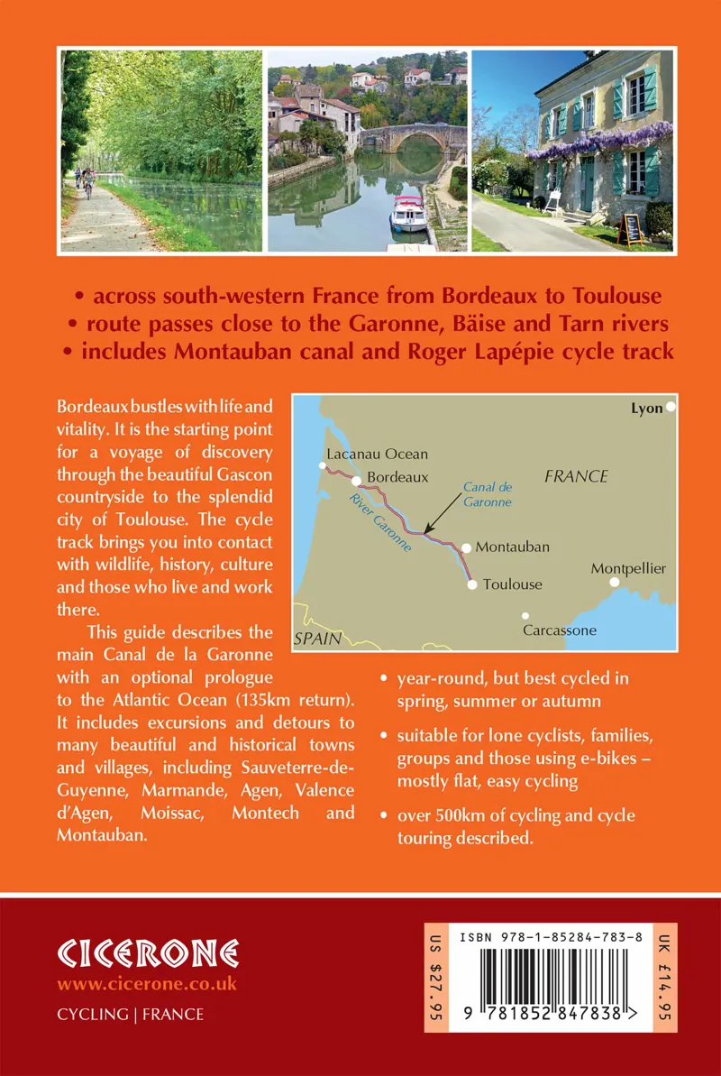 Cicerone - Cycling The Canal De La Garonne - Declan Lyons-1